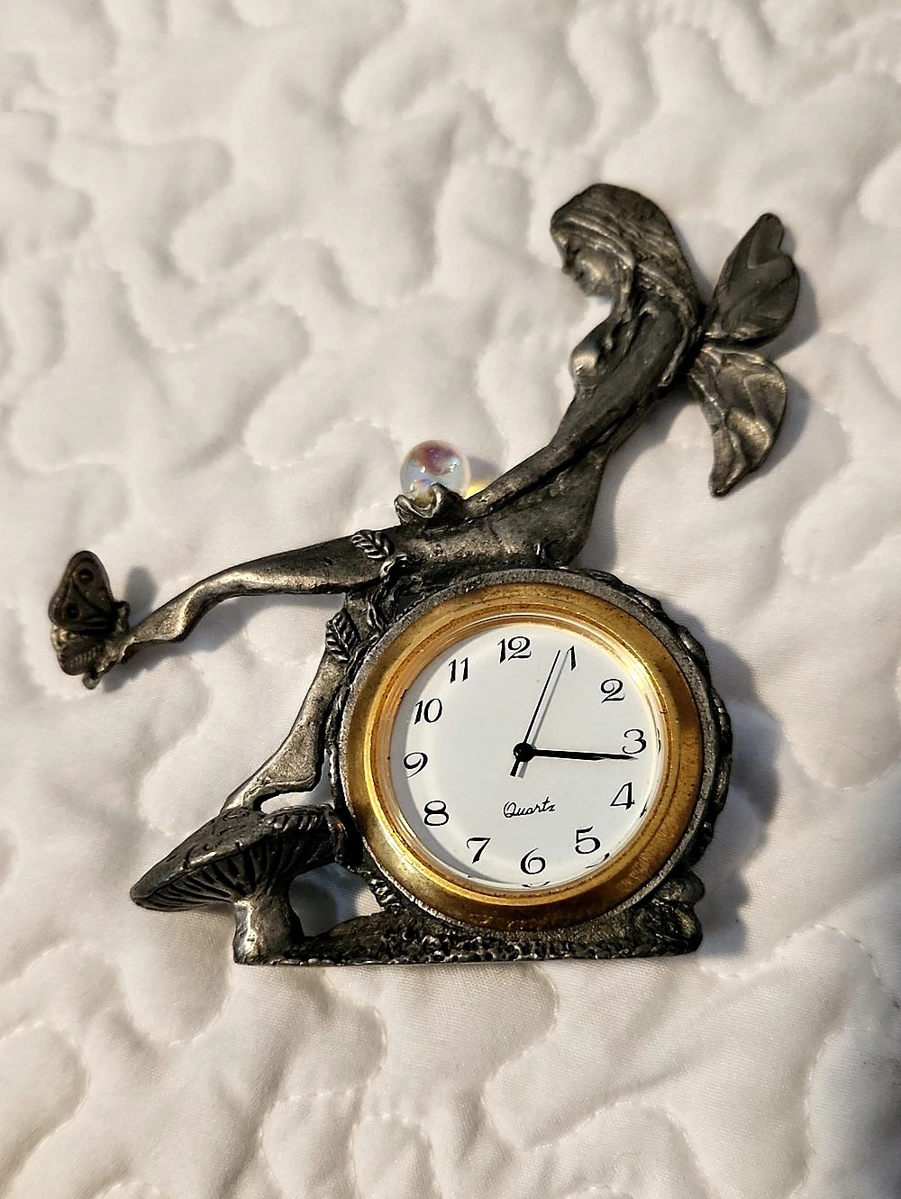 Decorative Fairy Watch in Gray & Gold